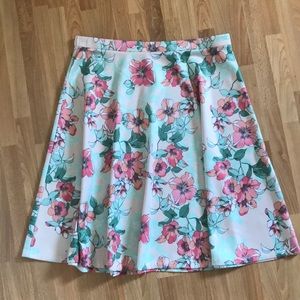 Floral Dress Barn summer skirt